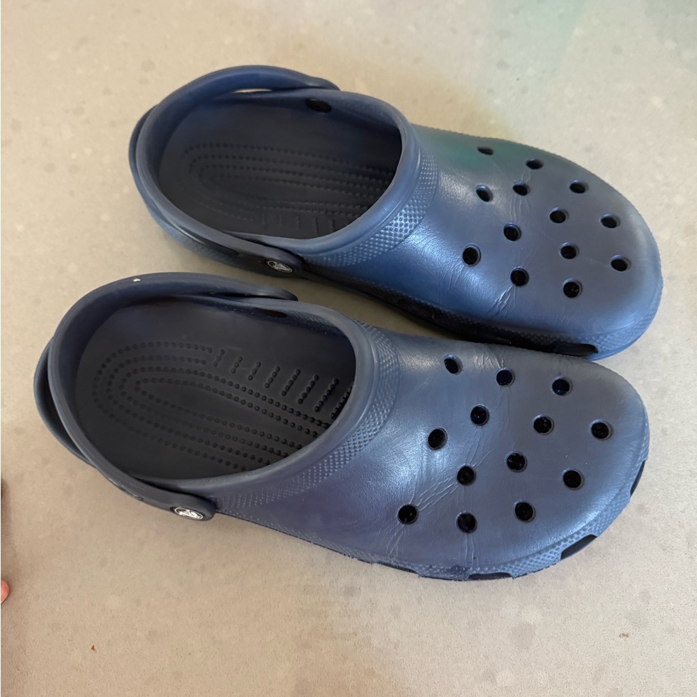 CROCS Classic Clog Dark Casual Men’s Size 12 - Picture 6 of 8